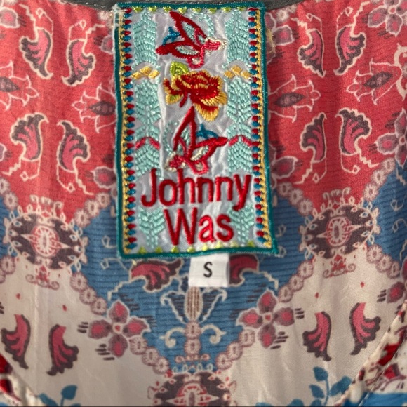 Johnny Was Archi Boho Floral Tiered Tunic Tank - Picture 6 of 6